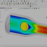 SolidWorks Flow Simulation Tutorial Nozzle Velocity Pressure