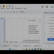 Multiple Regression Google Sheets