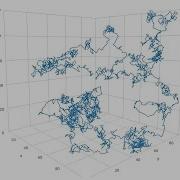 Visualizing Random Walks In Three Dimensions