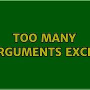 Too Many Arguments Excel 2 Solutions