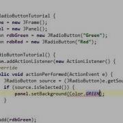 Java Swing GUI Tutorial 24 JRadioButton