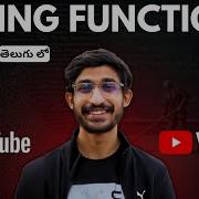 String Functions In SQL Telugu