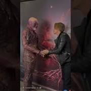 Jamie Campbell Bower Meets A Vecna Cosplayer At The Mexico Horror Fest February 2023