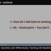 Clare Macrae Quickly And Effectively Testing Qt Desktop Applications