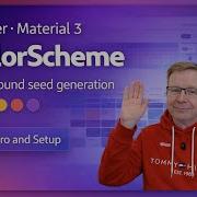 Flutter Material 3 ColorScheme From Seed 1 Intro Setup
