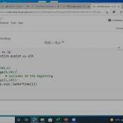 Plotting The Exponential Function Python