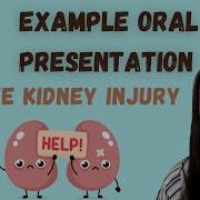 Example Oral Presentation Acute Kidney Injury