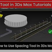 Spacing Tool In 3Ds Max Tutorial