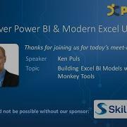 Building Excel BI Models With Monkey Tools Ken Puls VanPUG Excel Edition Oct 2022