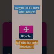 Draggable Div Element Using Javascript