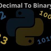 How To Convert Decimal To Binary In Python
