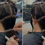 How To Cut Layered Bob Haircut With Razor Pixie Long Cut