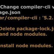 IONIC Fix Cannot Find Module Angular Compiler Cli Ngtools2 In Ionic3