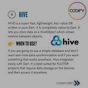 TOP 5 DATABASE FOR FLUTTER WIDGETS