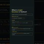 Python Map Function Explained In 1 Minute Python For Beginners Python Coding Sql Viral