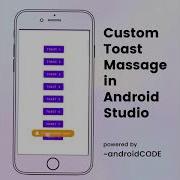 Custom Toast In Android Studio Shorts