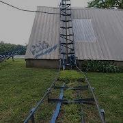 Blue Flash Famous Backyard Roller Coaster POV