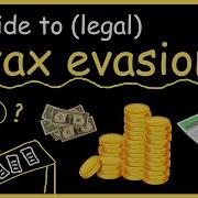 Avoiding Taxes Is Easy Actually