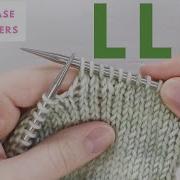 LLI Left Lifted Increase In Knitting