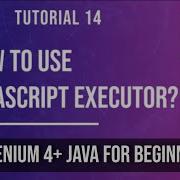 How To Use JavaScriptExecutor In Web Automation Tutorial 14 Selenium Tutorial For Beginners