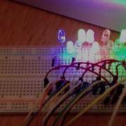 Arduino LED Binary Clock Demo