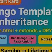 Django Template Inheritance Explained DRY Concept With Real Life Analogy Base Html Extends