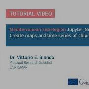 Jupyter Tutorial Mediterranean Sea Create Chlorophyll Maps And Time Series