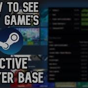 How To See The Player Count On ANY GAME Steam 2022