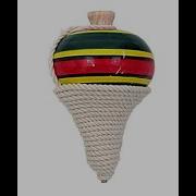 Beginner Spin Top How To Use A Classic Mexican Wooden Toy Spinning Top With String Wind And Throw