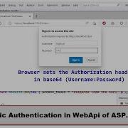 Basic Authentication In WebApi Web Api With ASPNET Core