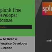 How To Renew Splunk Dev License Splunk