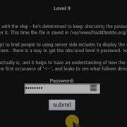 Hack This Site Basic Level 9 Using SSL Server Side Includes