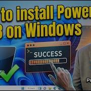 Как установить PowerShell 7 6 3 на Windows 11