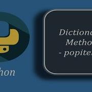 Python Dictionary Method Popitem