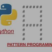 Printing Hash Shape In Python Pattern Of Python Programming