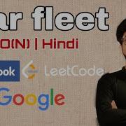 Leetcode 853 Car Fleet Hindi Explanation Code O NlogN