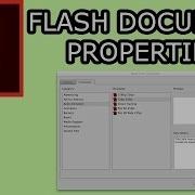 Document Properties In Flash CS5