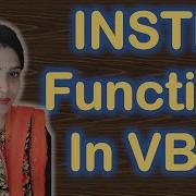 INSTR Function In Excel VBA Excel VBA Functions Excel VBA For Beginners VBA Tutorials