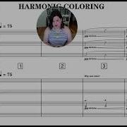 Orchestration Lesson String Harmonic Coloring