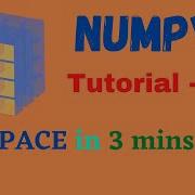 Numpy Tutorial 9 Linspace Function In NumPy