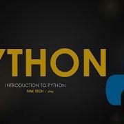 Python In Pashto Introduction To Python 01 FMK Tech پښتو