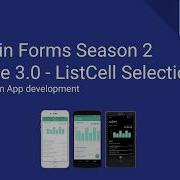 Xamarin Tutorial Season 2 Episode 3 Listview OnSelect