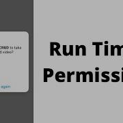 Request Runtime Permissions In Android App Android Studio Code The World