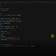 Sum Of Each Terms Of Fibonacci Series Using Java NOOB CODER