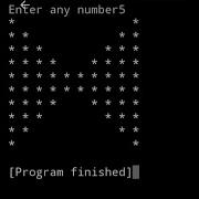 Butterfly Shape Using For Loop In Python Programming Nested For Loop In Python Shorts