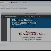 StatDisk Help Video