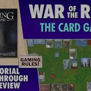 War Of The Ring The Card Game Tutorial Playthrough And Review