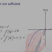 Optimality Conditions Unconstrained Problems Necessary Optimality Conditions