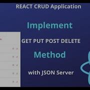Build React CRUD App With JSON SERVER Rest API In React GET PUT POST DELETE With JSON SERVER