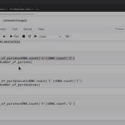 Python For Bioinformatics Sequence Analysis Exercise